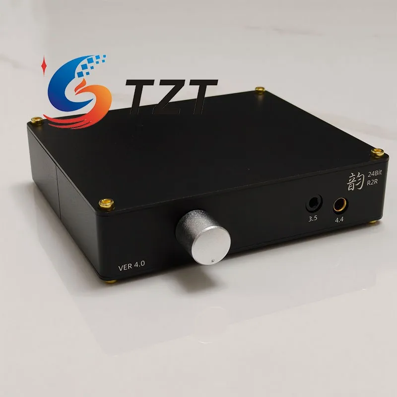 Фото Аудиодекодер TZT V4 R2R DAC с нулевым фоновым шумом, высокоточный декодер с динамической компенсацией 0.1PPM TCXO №1
