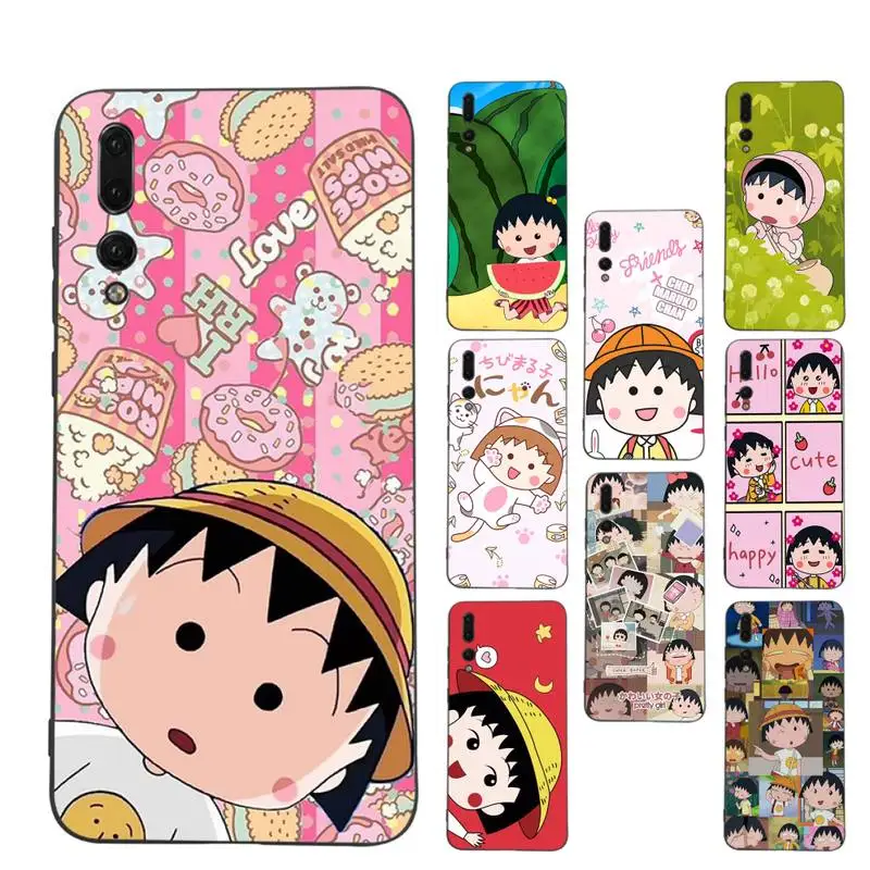 

Chibi Maruko Chan Phone Case For Huawei P 8 9 10 20 30 40 50 Pro Lite Psmart Honor 10 lite 70 Mate 20lite