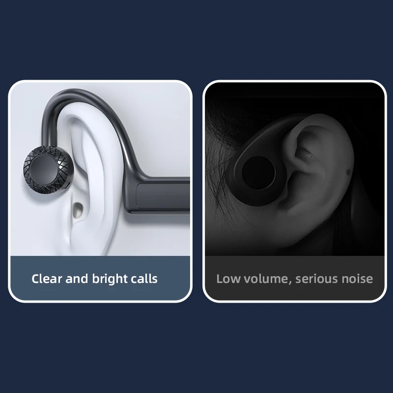 Беспроводные Bluetooth-наушники Ks19 с костной проводимостью спортивные Tws-наушники