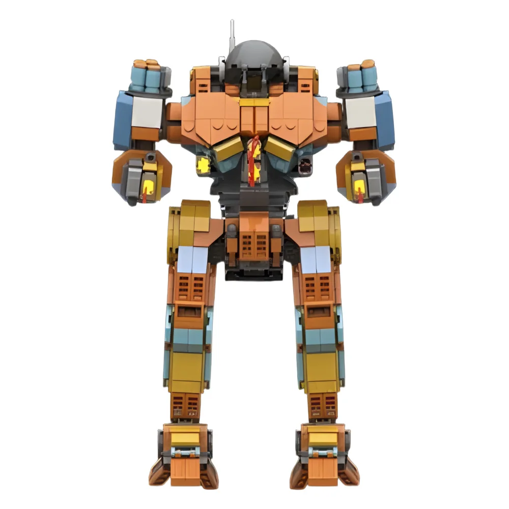 Gobricks Firestarters FS9 Battlemechs строительные блоки модель MechWarrior Bricks классическая фигурка