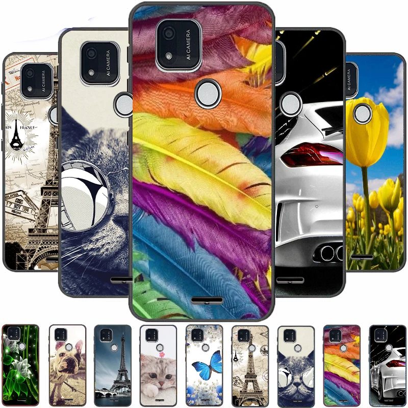 Мягкая задняя крышка для телефона с рисунком чехол для телефона For Sense TW102, защитные чехлы-бамперы