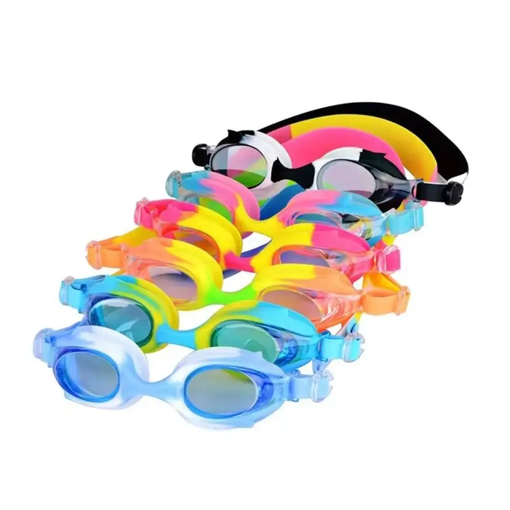 

Водонепроницаемые красочные очки для дайвинга, противотуманные детские очки для бассейна с защитой от УФ-излучения, очки для дайвинга, очки для плавания, детские очки для плавания