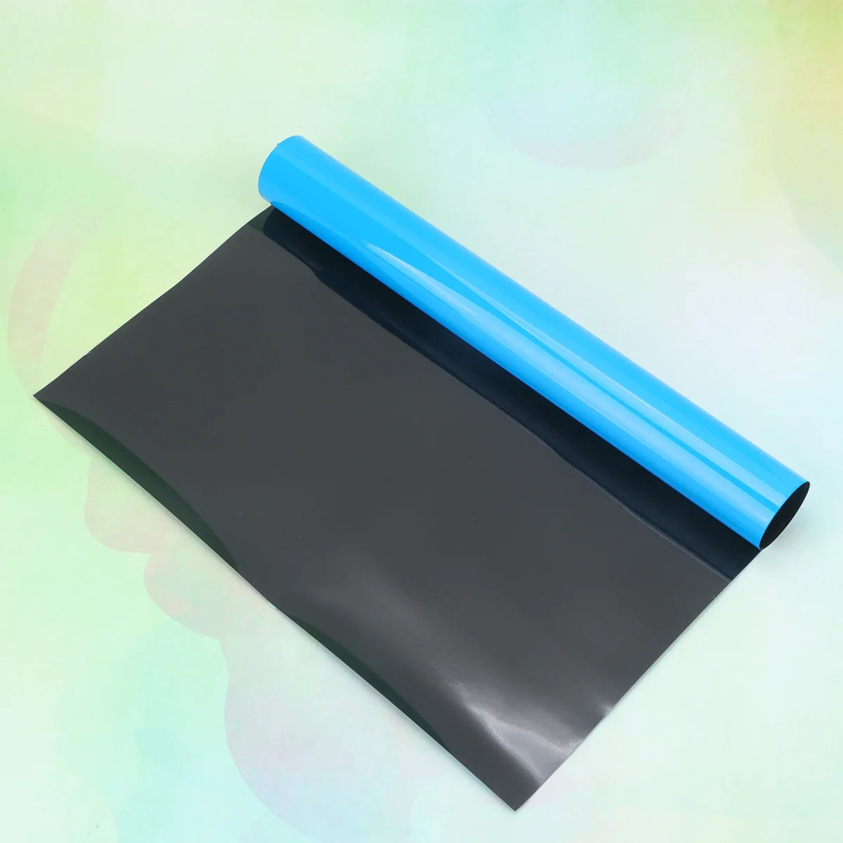 Фон аквариум наклейка черный декор обои галлон 10 3D синий клейкий постер 30