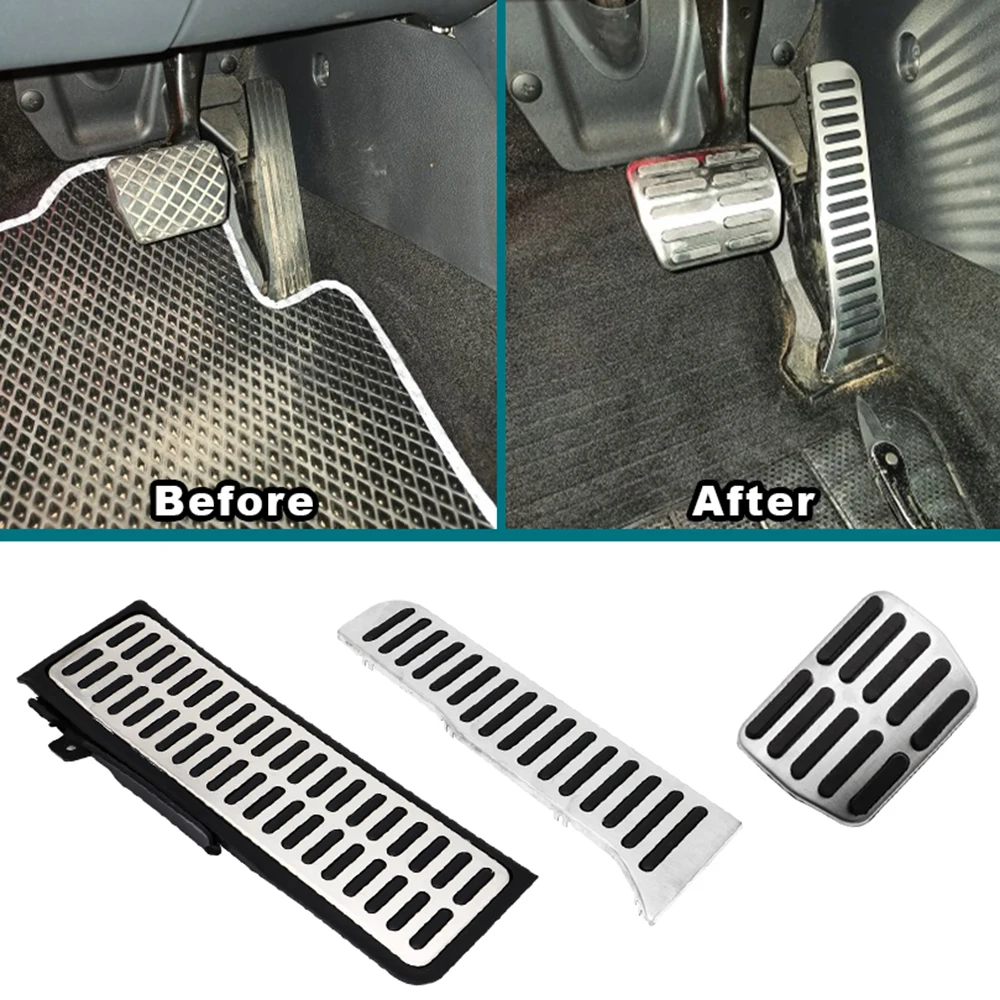 3x автомобильная автоматическая муфта топливный тормоз ножная упор MT педали