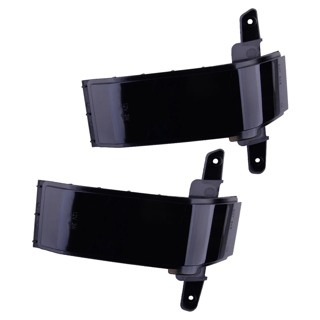 

1 Pair 12V Amber&White Smoke Lens LED Side Mirror Signal Marker Light 23444105 23444106 Fit For Chevrolet Silverado GMC Sierra