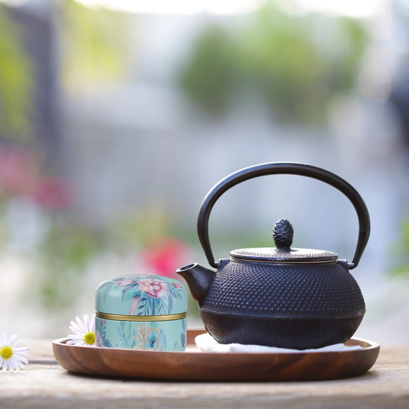 

Tea Mini Tins Loose For Storage Containers Lids With Jars Canister Tinplate Coffee Tin Empty Candle Metal Canisters Box