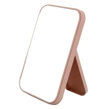 8-Inch Desktop Makeup Mirror, Portable Princess Mirror,Table Desk Wall Hanging Dual-Purpose Square Mirror