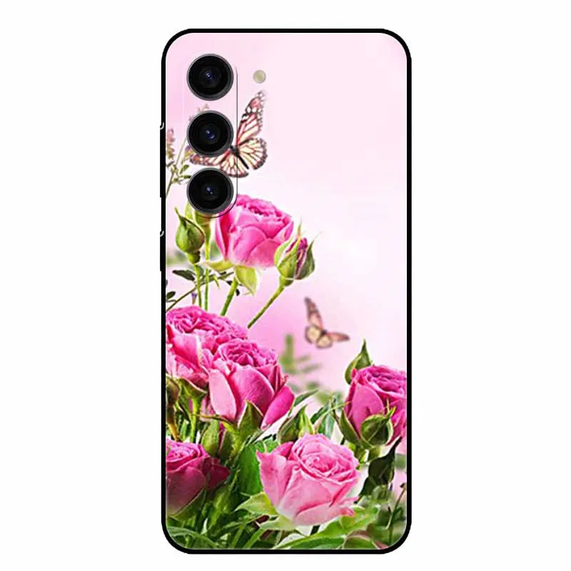 Чехол для Samsung Galaxy S24 FE мультяшный милый мягкий силиконовый чехол из ТПУ S24FE