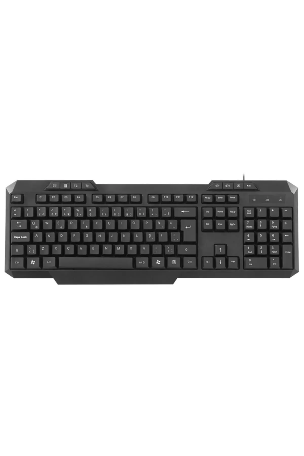 

Fk-4816qu Usb Q Trk Black Multimedia Keyboard