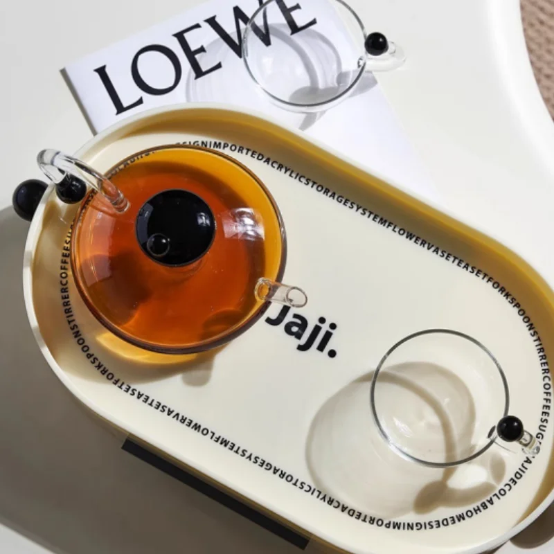 Роскошный стеклянный чайный сервиз O.RoseLif в скандинавском стиле набор