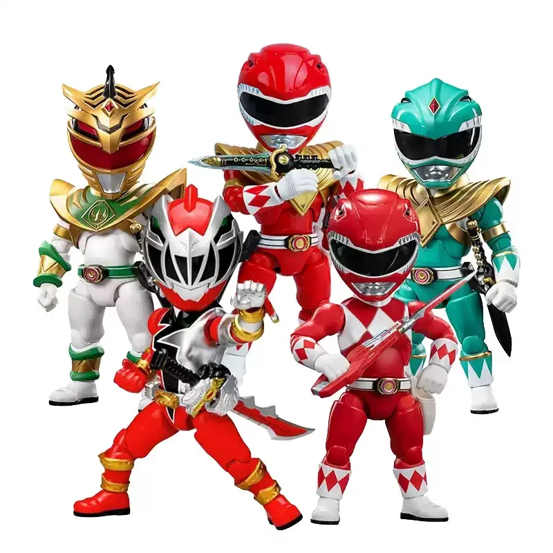 В наличии Hasbro Action Q Series Power Ranger Red фигурка героя мультфильма коллекционный подарок