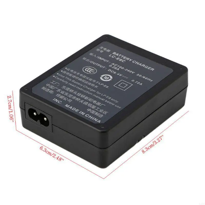 547c USB-камера зарядное устройство совместимое с LP-E8 LC-E8C LC-E8E 550D 600D 700D T2I T3I замену.