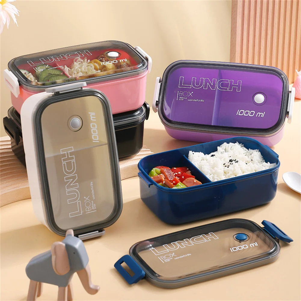 

Lunch Box Bento Box For Children Office Worker Microwae Heated Lunch Container Portable Single Layer Lunch Box With Compartments