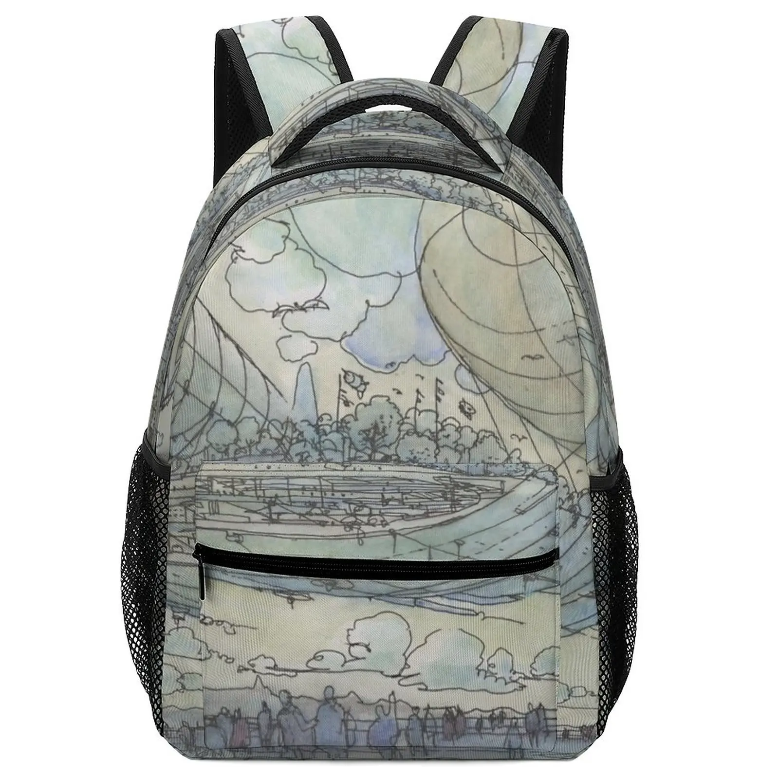 Fashion Art Il Tappeto Volante! School Bag Primary School Girl for Boys Children Teenagers School Bag Girls' School Backpack