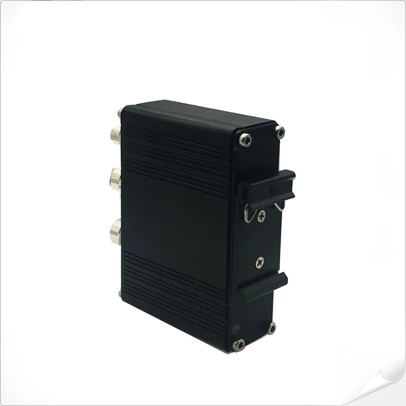 

Injector Adapter Industrial 1-Port 10/100/1000M 30W 802.3af/at Power Over Ethernet Injector M12 Connector