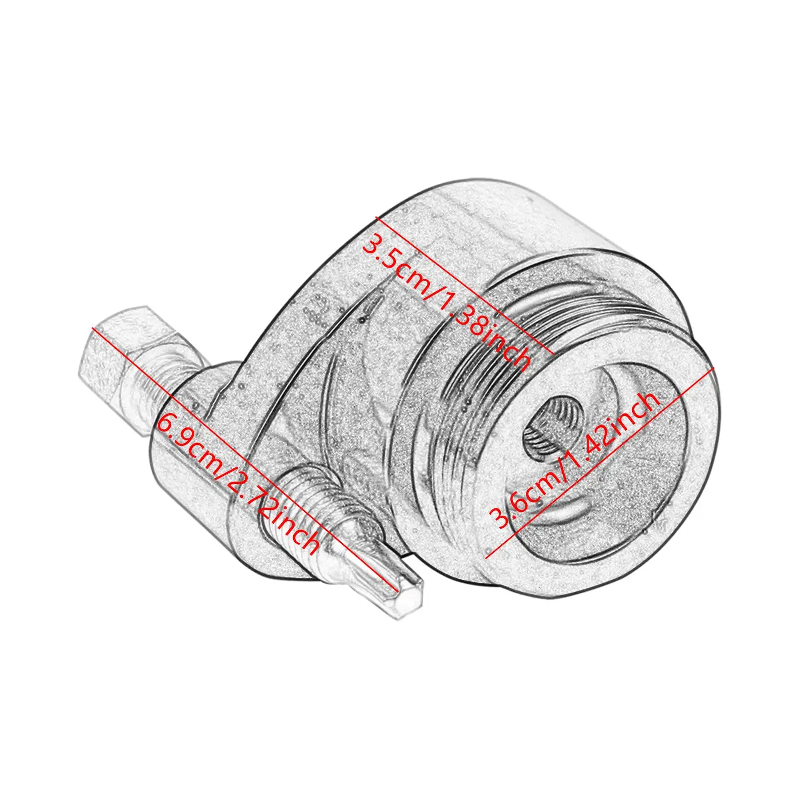 Инструмент для замены ремня 529000088 Компонент с установщиком гаечного ключа и