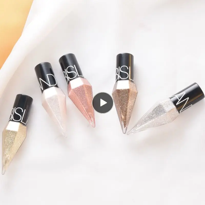 

Алмазная сияющая жидкая подводка для глаз, тонкая перламутровая Алмазная жидкая подводка для глаз, стойкие монохромные жидкие тени для глаз, косметика tslm1