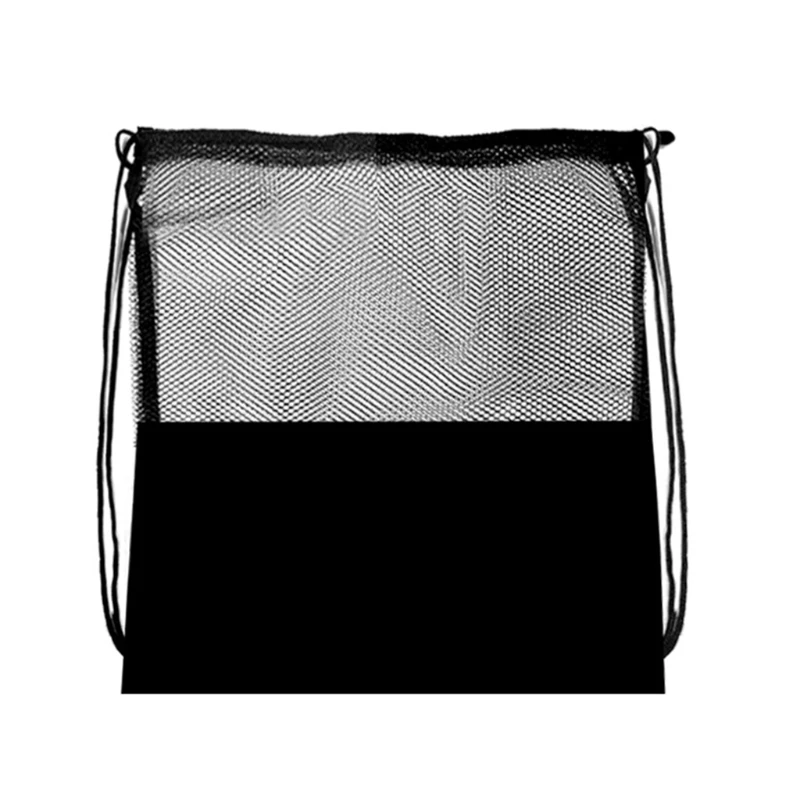 

Y1QE Drawstring Basketball Backpack for Boys, Outdoor Foldable Soccer Backpack Bag Sports Sackpack Ball Storage Mesh Bag