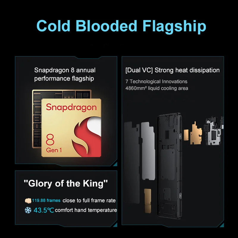 Global ROM Xiaomi Redmi K50 Gaming Edition 5G Smartphone 120Hz 6.67'' OLED Display Snapdragon 8 Gen 1 Octa Core 120W Fast Charge