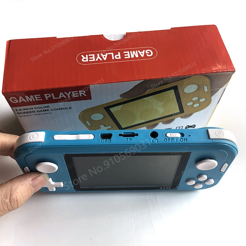 

Игровая консоль X350, 3,5 дюйма, 8 ГБ, 5000 + Ретро-игр