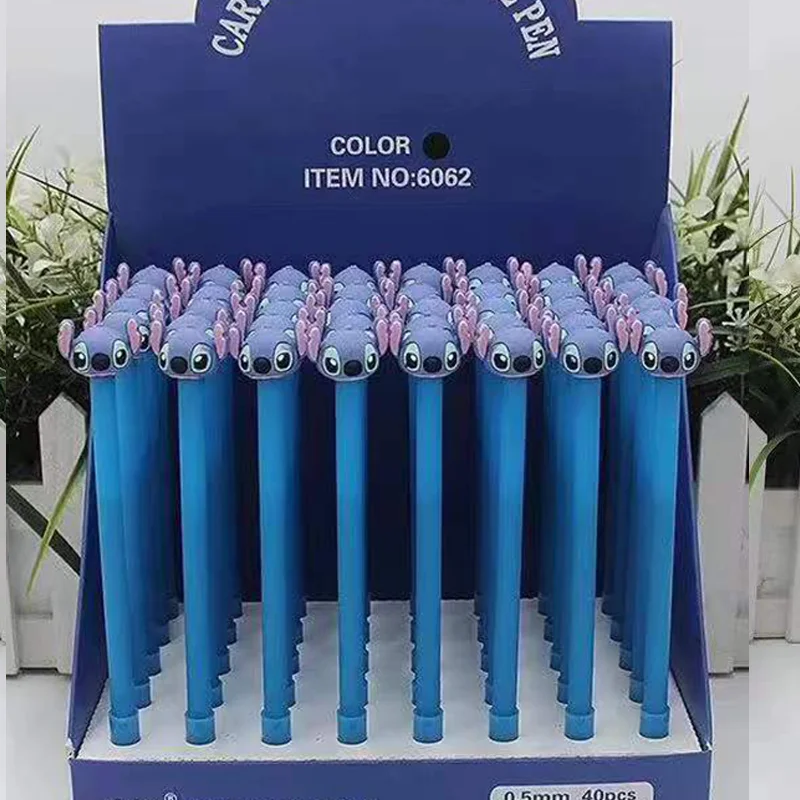 

Гелевая ручка с черными чернилами, 0,5 мм, 48 шт./партия