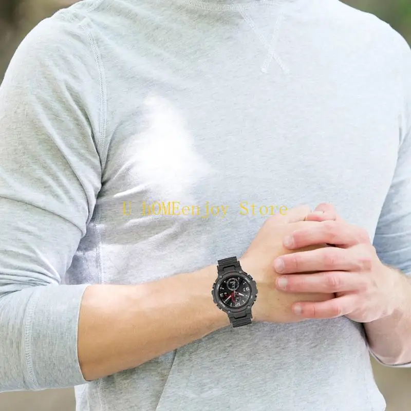 Фото B0KF для T для Watch Band Регулируемая замена из нержавеющей стали Stra №4