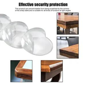 Защитное силиконовое покрытие для углов стола, защита от столкновений