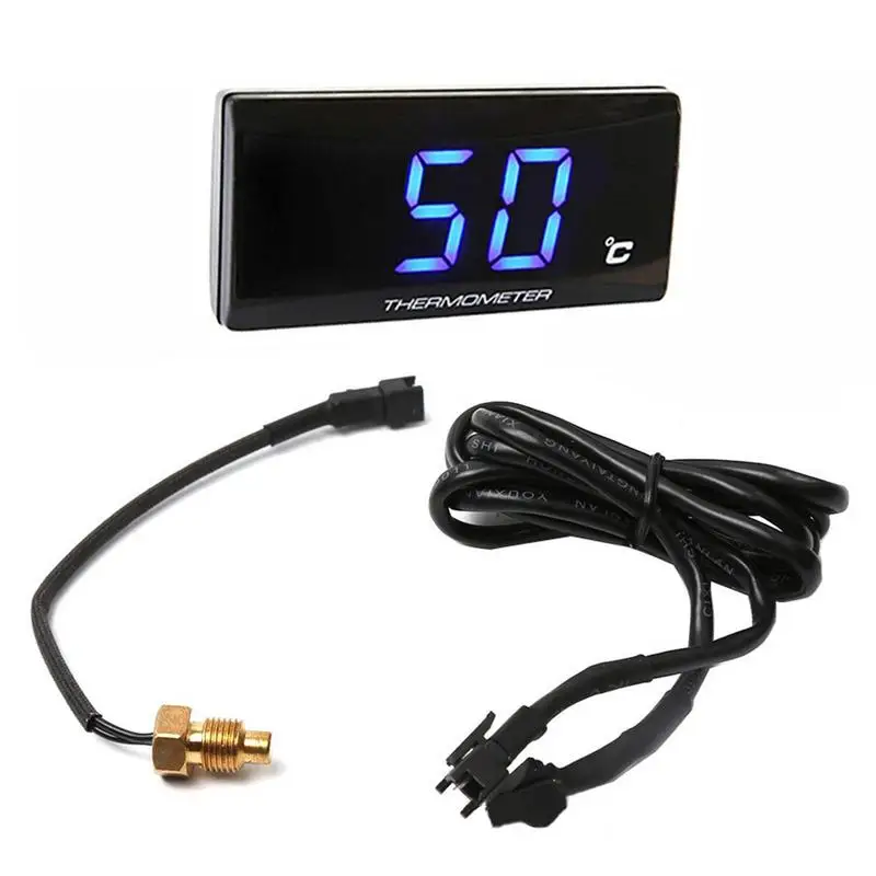 

Universal Motorcycle Instruments Thin Meter Gauge With Digital Display Accessory Universal For Racing Scooter Cars Motorcycles