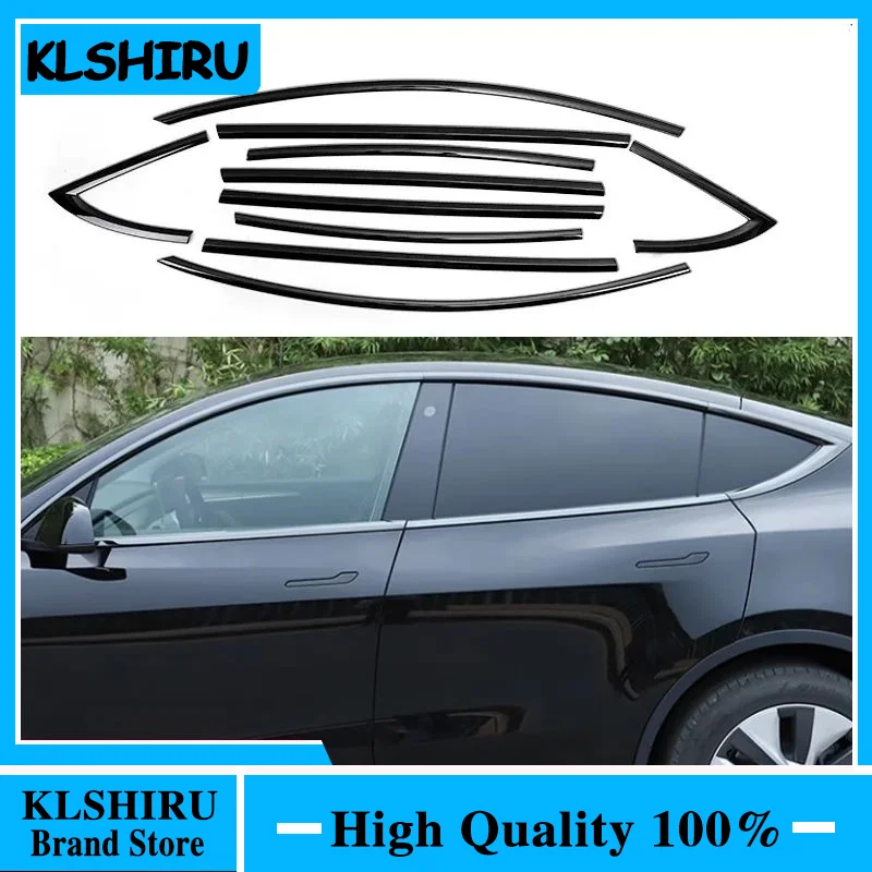 Автомобильные аксессуары для Tesla Model Y 3 2017-2023 сталь shchcg черная карбоновая наружная