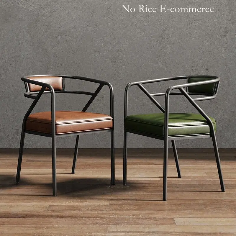 

Промышленный стиль, американское железное искусство, кафе, бар, минималистичный дизайн, повседневный креативный стул в стиле лофт, ретро, обеденный стул