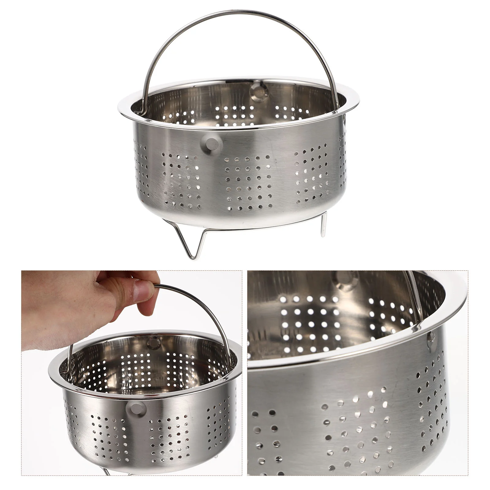 

Steamer Steam Cooker Rice Cooker Steamer Bun Steamer Pot Pasta Strainer Stainless Steel Steamer Steamer Rack Steamer Cooking