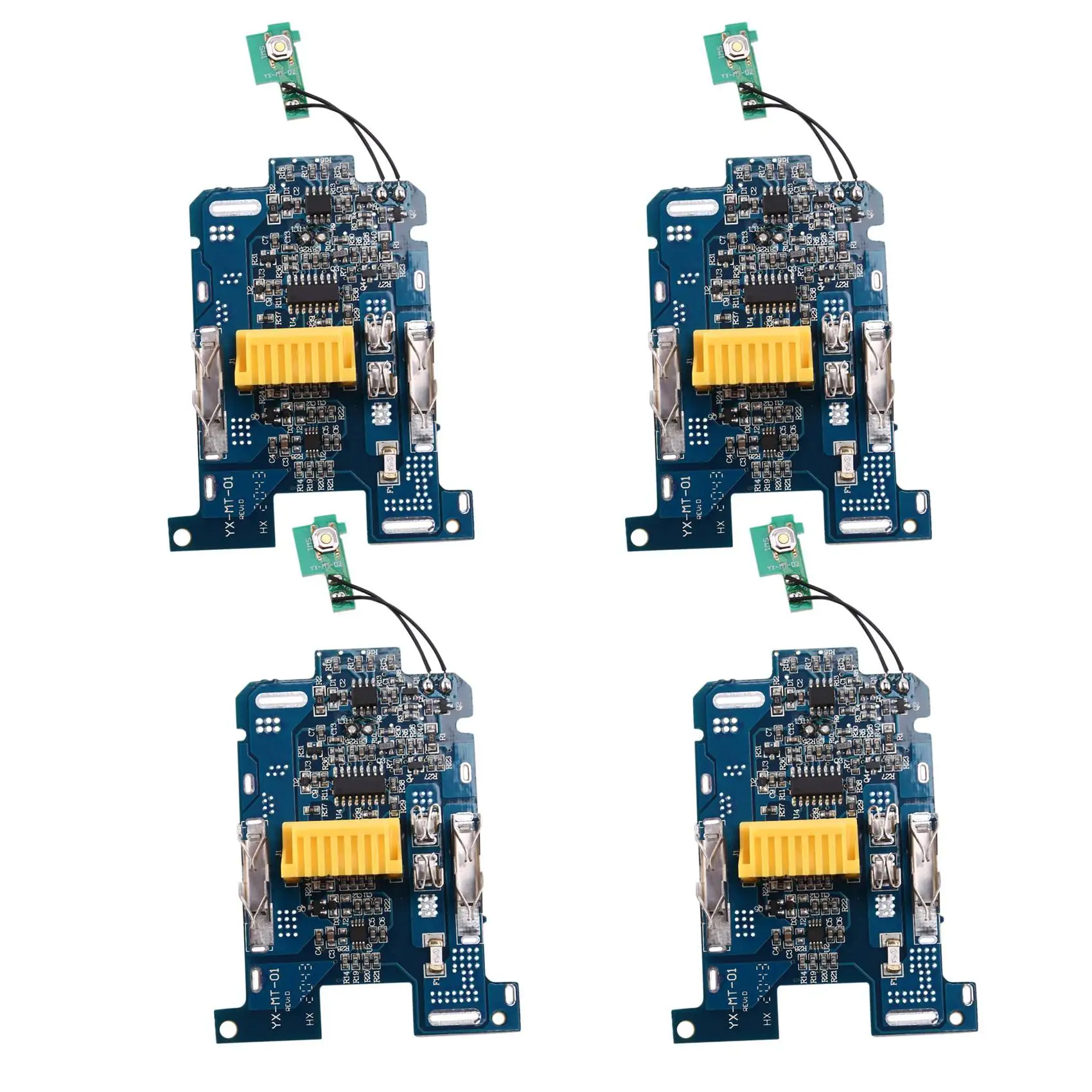 

Защитная плата для зарядки литий-ионной батареи 4X BL1830 BMS PCB для Makita 18 в, электроинструмент BL1815 BL1860 LXT400 Bl1850