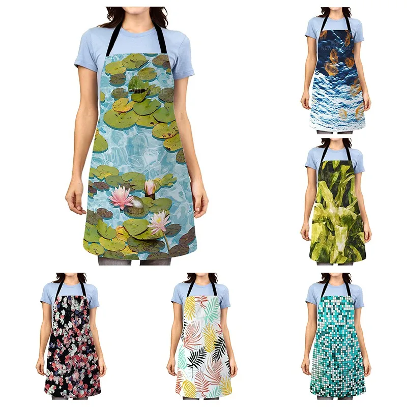 

Кухонный Фартук CLOOCL для родителей и детей, с принтом в горошек