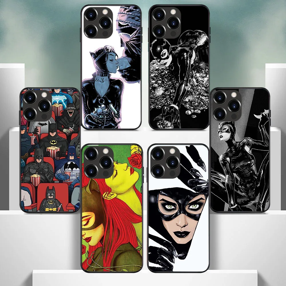 Мягкий чехол IT-17 с изображением кошки и Бэтмена для Huawei Mate Y5P Y6 Y6S Y6P Y7 Y7A Y9 Y9A Y8P Y8S Y9S 20