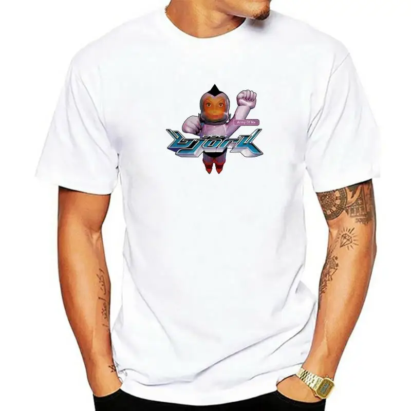 

Bjork Army of Me Aphex Twin Music Album Print T Shirt Hip Hop Streetwear T-shirts Summer Short Sleeve Men's Oversized T-shirt