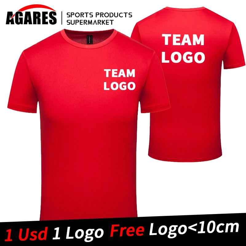 

Sport Custom Tshirt Make Your Design Logo Text Men Women Print Original Design High Quality Quick drying Tshirt Parent-child 306