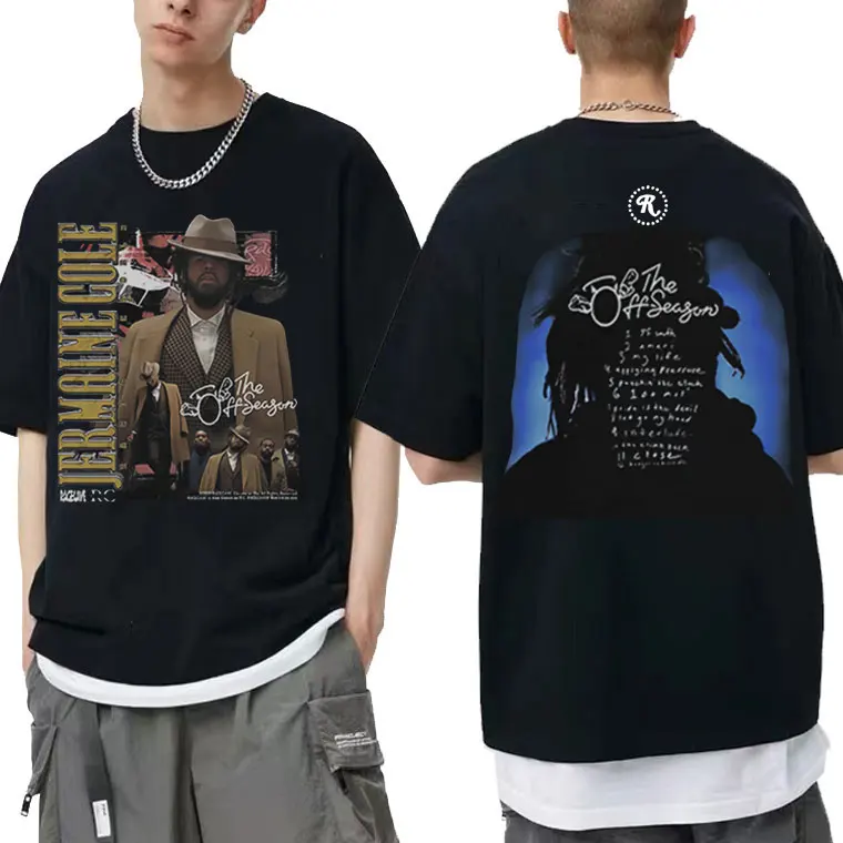 

Rapper J Cole Oversized Graphic Tshirt Jermaine Lamarr Cole T-shirt Hip Hop Sweat Men Women Vintage Oversized Crewneck Tshirt
