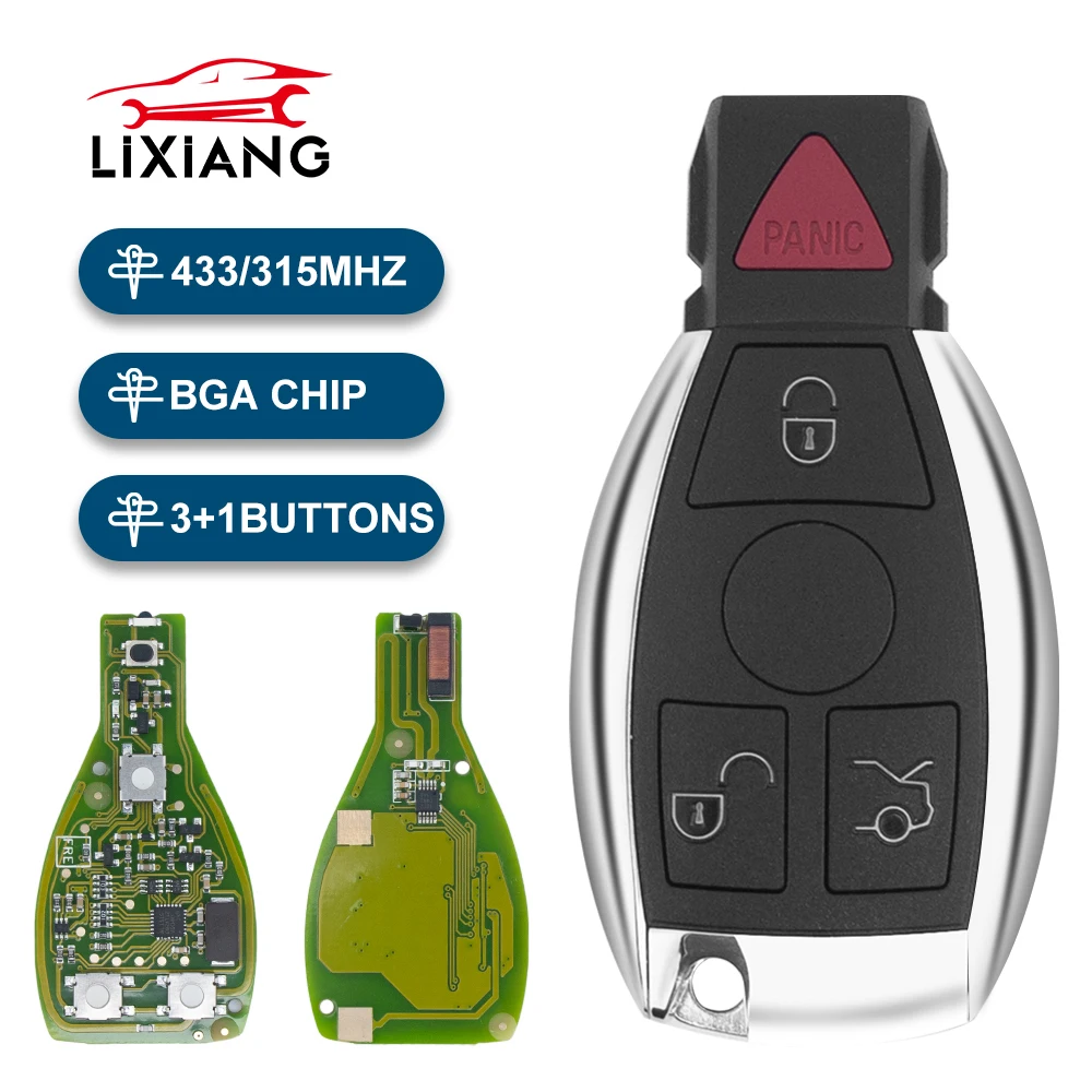 LIXIANG World Автомобильный дистанционный ключ для Mercedes Benz W203 W204 W205 W210 W211 W212 W221 W222 A B C E S