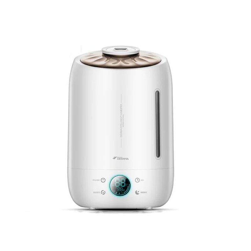 

Deerma Air Humidifier Ultrasonic Mist 5l Silent Fragrance Mist Machine LED Touch Screen Timing Function Home Water Diffuser