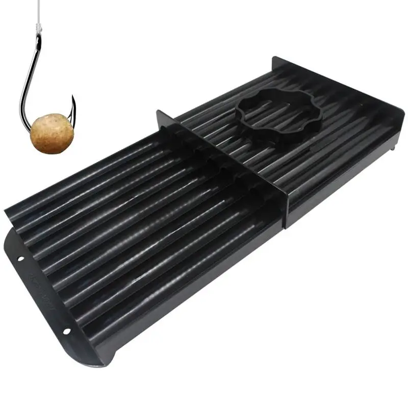 

Bait Maker Roller European Style Bait Roller Black PP Material Fishing Accessory Bait Molding Machine Fishing Bait Roll Board