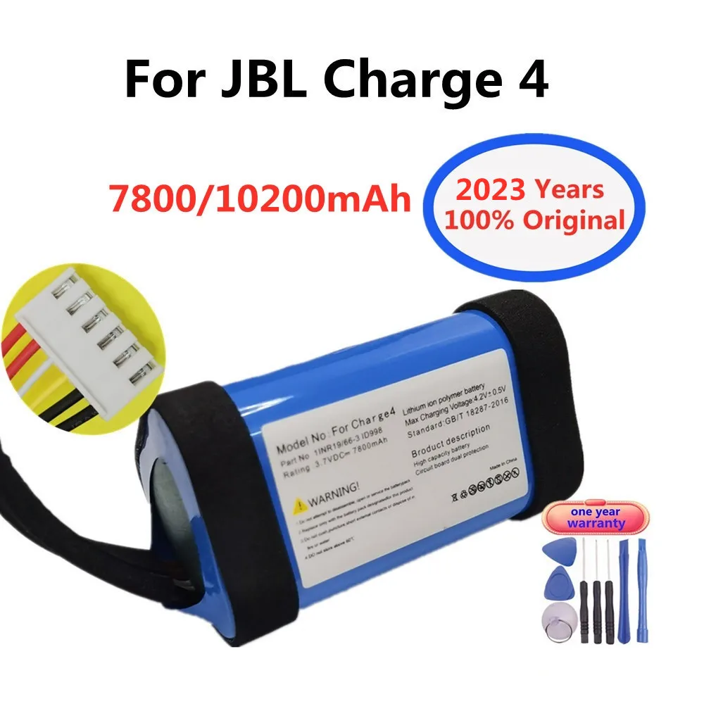 

2023 год, новинка, 100% оригинальный аккумулятор для динамика JBL Charge 4 Charge4 ID998 IY068, громкий динамик, аккумулятор + номер отслеживания