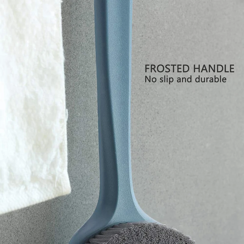 

2 шт., щётка для тела с удобной щетиной и длинной ручкой