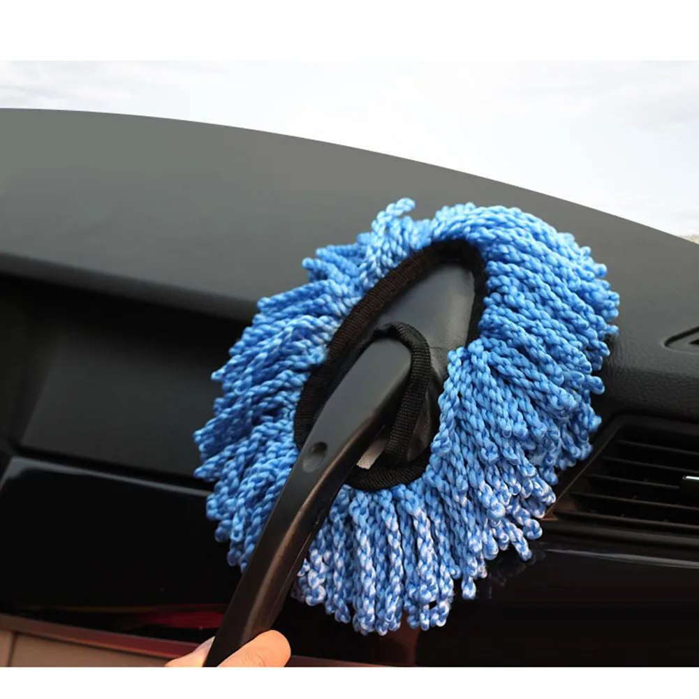 

Duster Brush High Repurchase Rate ABS Blue Cleaning Brush Microfiber Dust