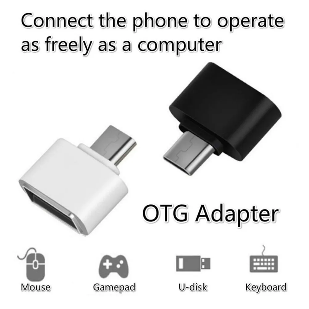 Универсальный преобразователь микро-USB OTG Type-C в USB 2 0 для Samsung Huawei Android смартфона