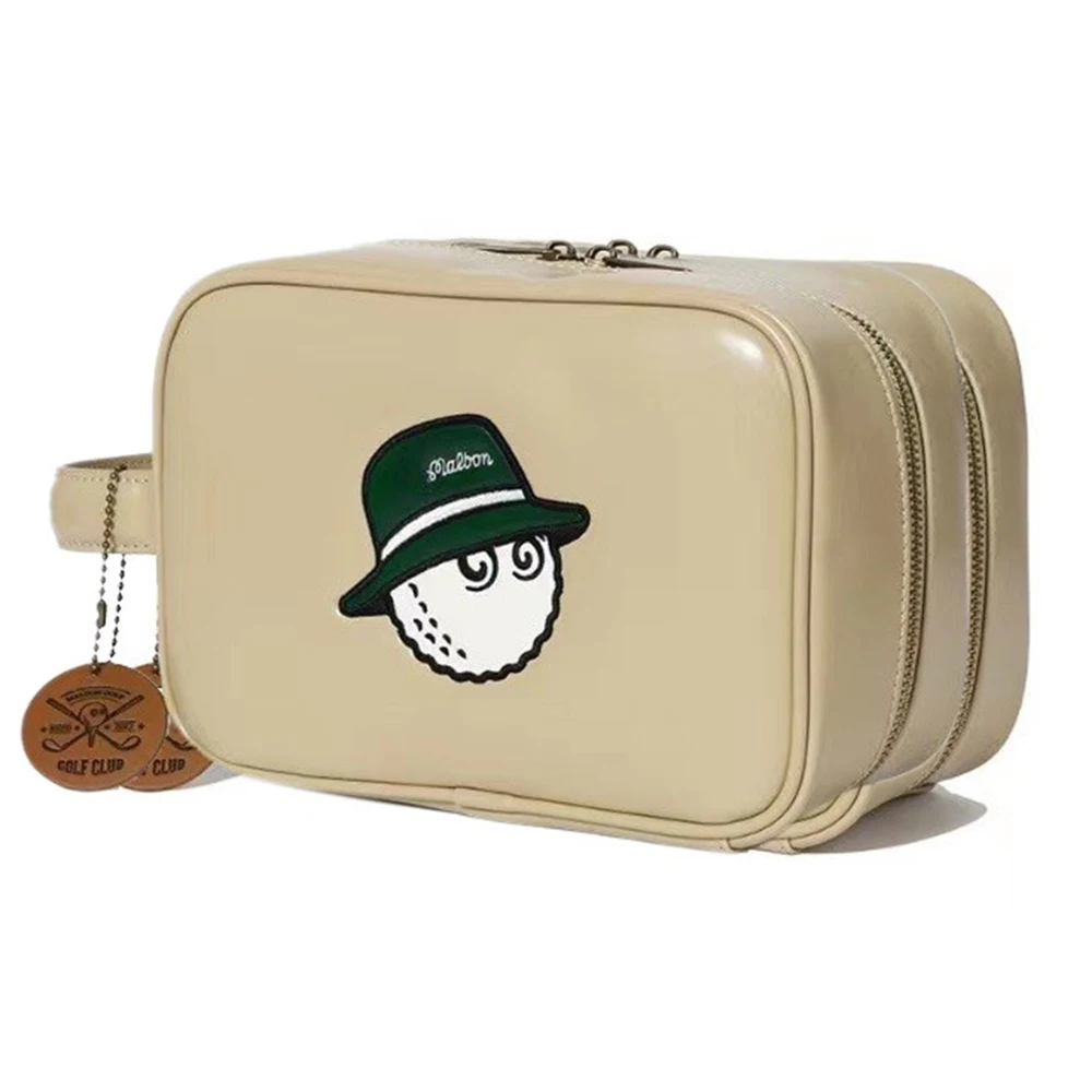 Golf Ball Handbag Female Waterproof Dual-layer Hand-grabbing Portable Debris Packaging Gym Bag Women's New Goods Accessorie Club