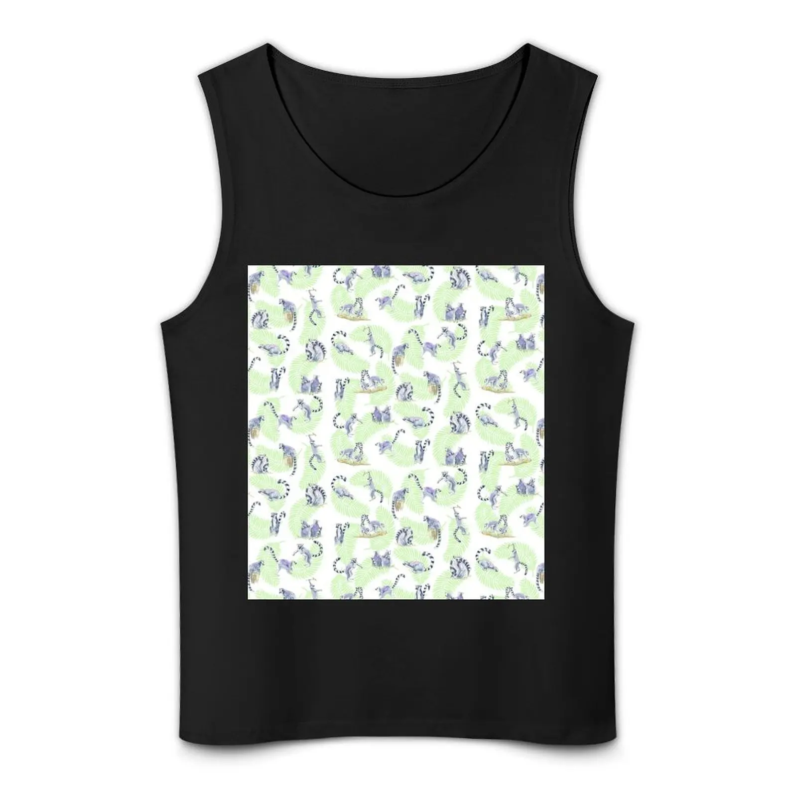 Loony Leeping Lemurs Майки из хлопка мужские