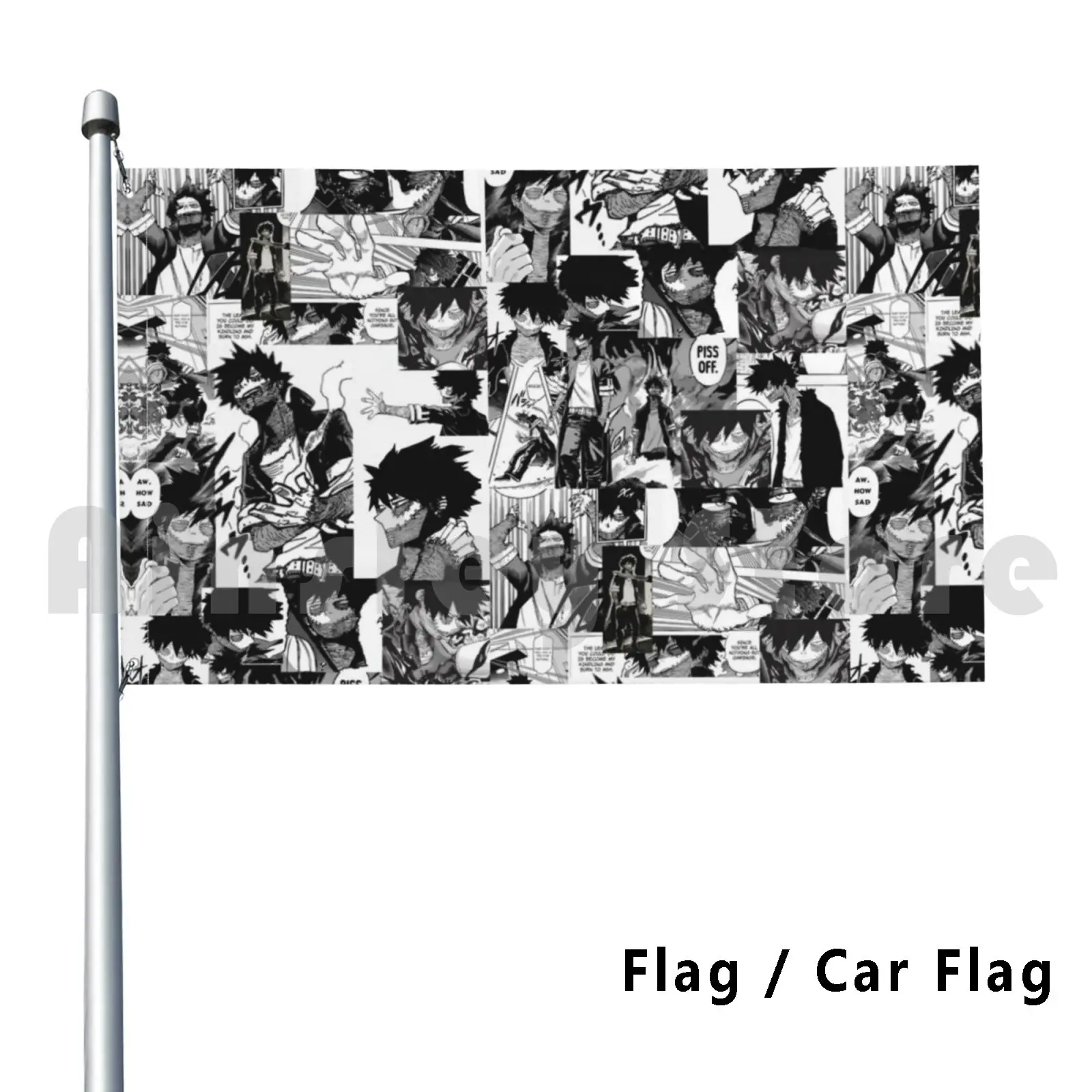 

Dabi Collage Outdoor Decor Flag Car Flag 3055 Dabi Bnha Boku No Hero Academia Mha Todoroki