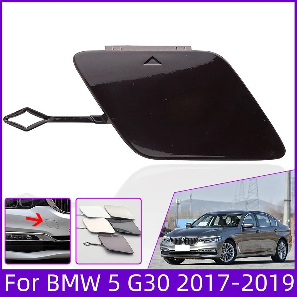 

Front Bumper Tow Hook Cover For Bmw 5 2017 2018 2019 G30 G31 518 520 525 530 535 540#51117427448 Front Bumper Tow Cap Eye