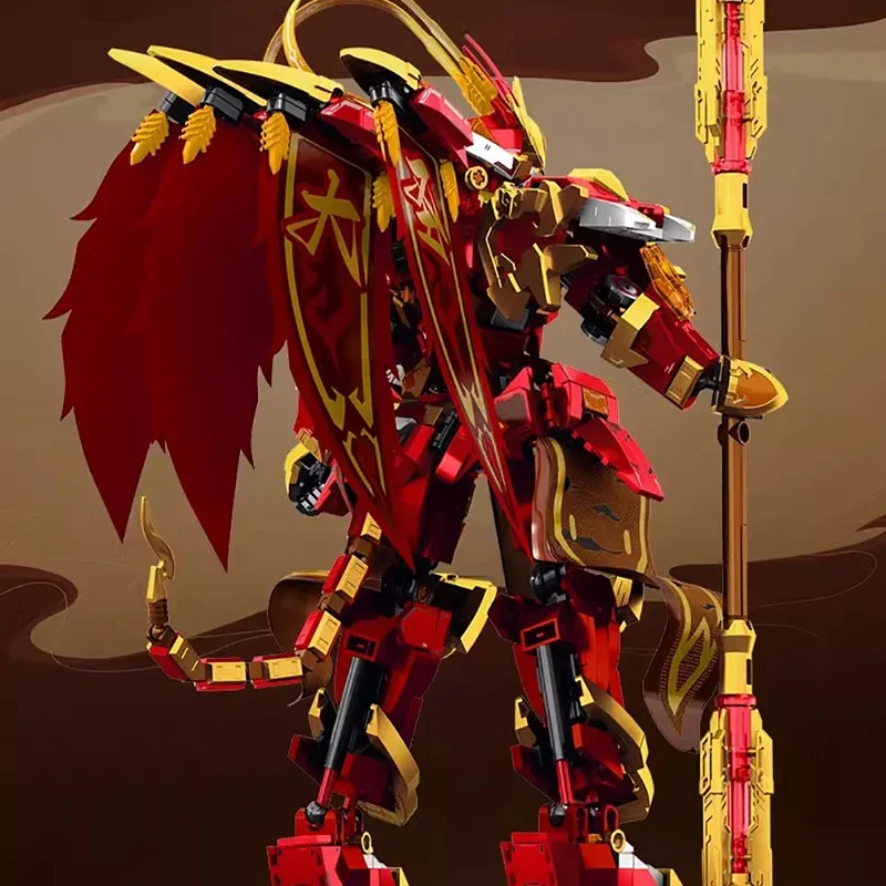 Строительные блоки SEMBO головоломка для мальчиков Путешествие на Запад Меха