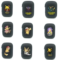 new pokemon cards covers pouch pikachu album book 60 capacity card holder album hard case book holder game card earphone box toy